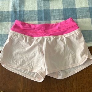 Pink Lululemon 4” Shorts